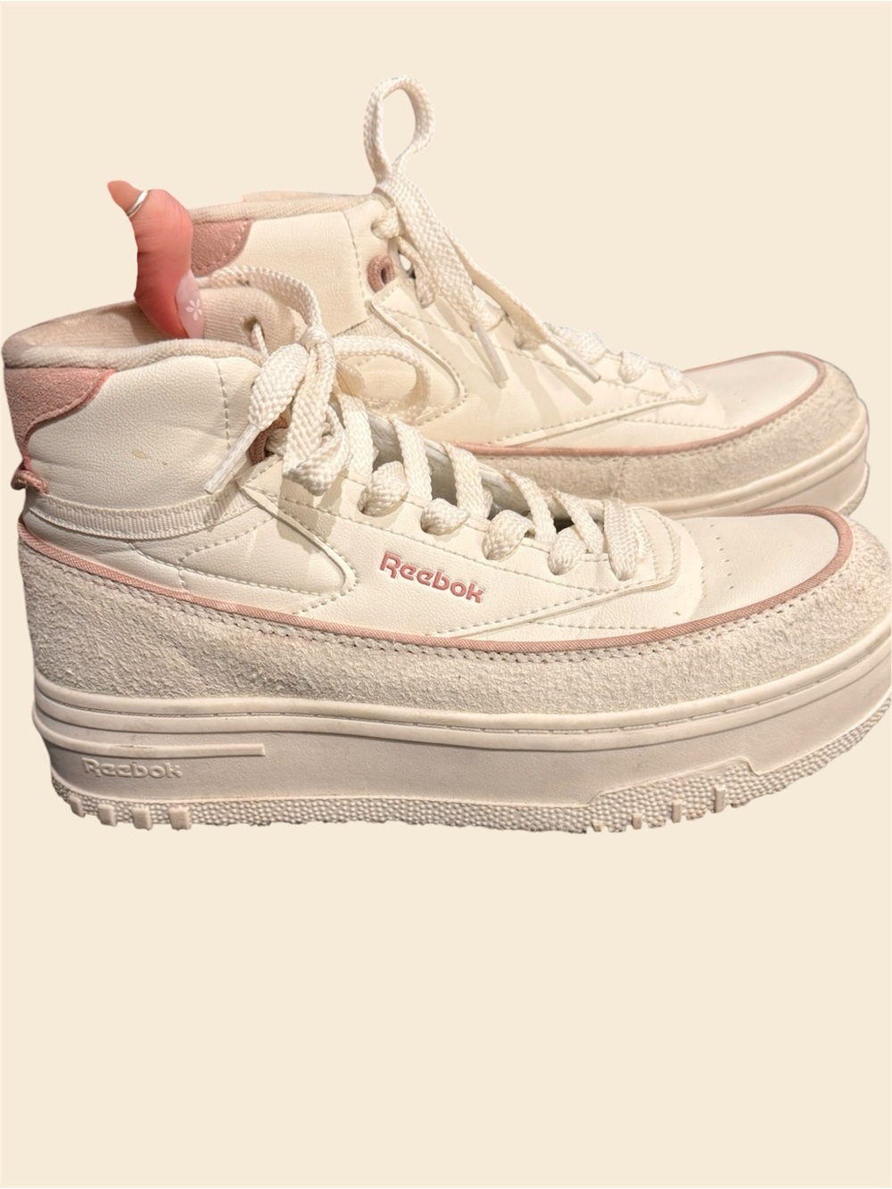 Reebok High-Top Platform Sneakers